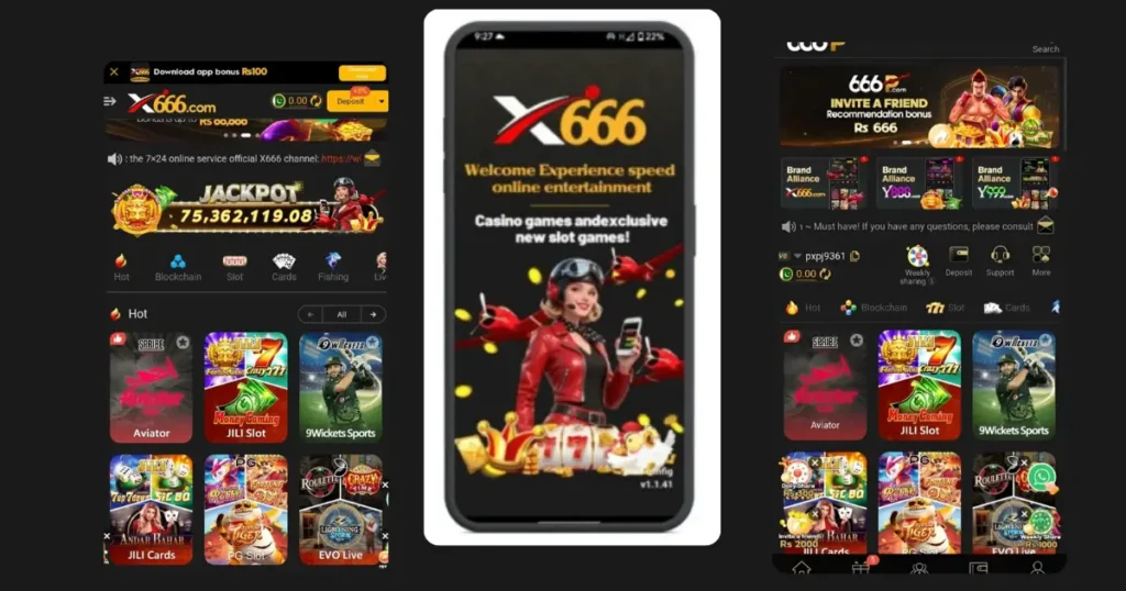 Casino Games Available at X666.com