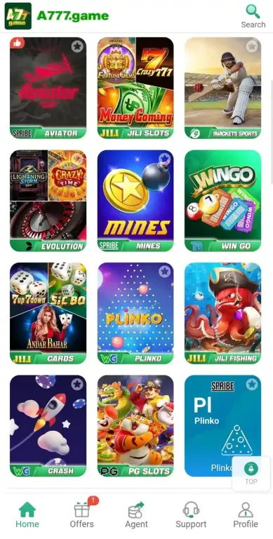 A777 Game V2.4.68 3 Key Features of the App A777 Game