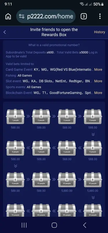   Premium featuresm of P2222 Game