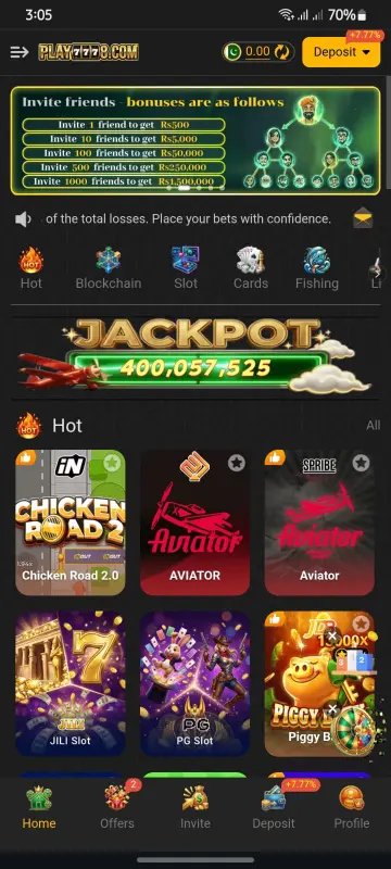 Play7778 Game APK download Pakistan
