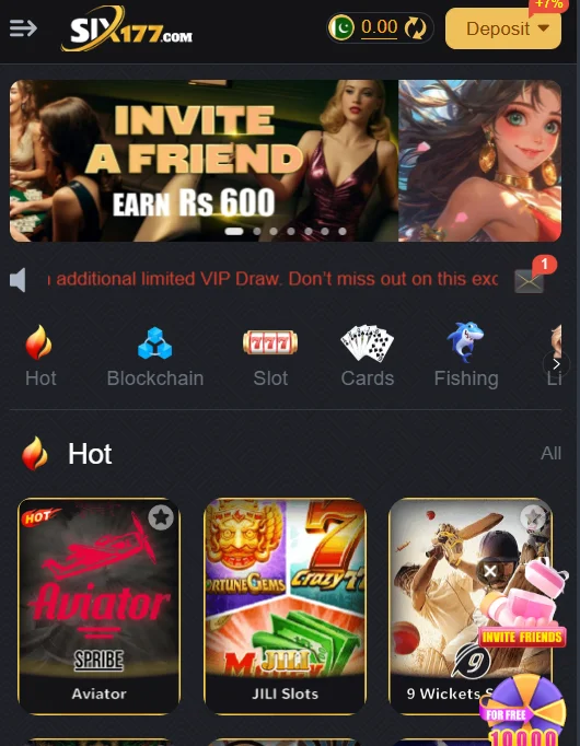 Six177 Game Download APK (best earning app 2026) for Android
