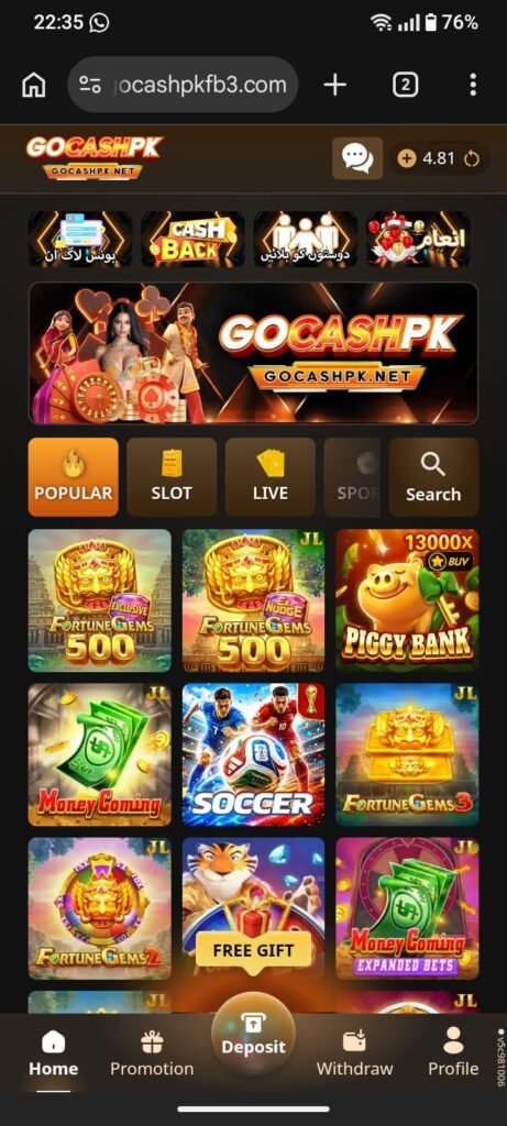 GOCASH Game
